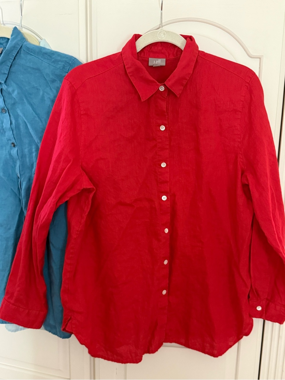 3 J Jill Linen Button Down Shirts M - Picture 2 of 16